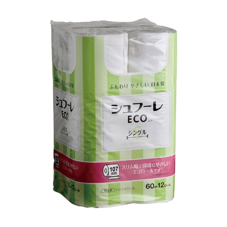 シュフーレエコ トイレットペーパー 12R(シングル)