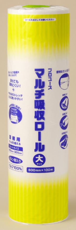 PHマルチ吸収R  大  白600×100  M30  1ケース6巻入