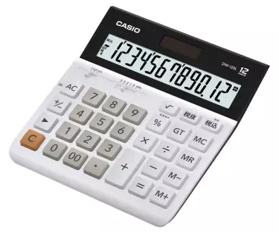 カシオ  横型電卓  12桁  DW-120L-N