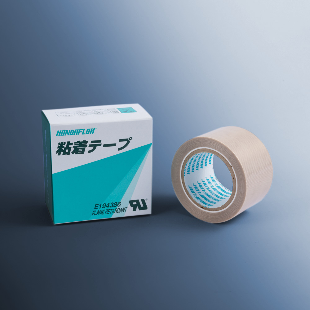 【激安シリーズ】フッ素樹脂(ガラスクロス)ホンダフロー(R)粘着テープ HAT-F13 〈テフロンテープ〉