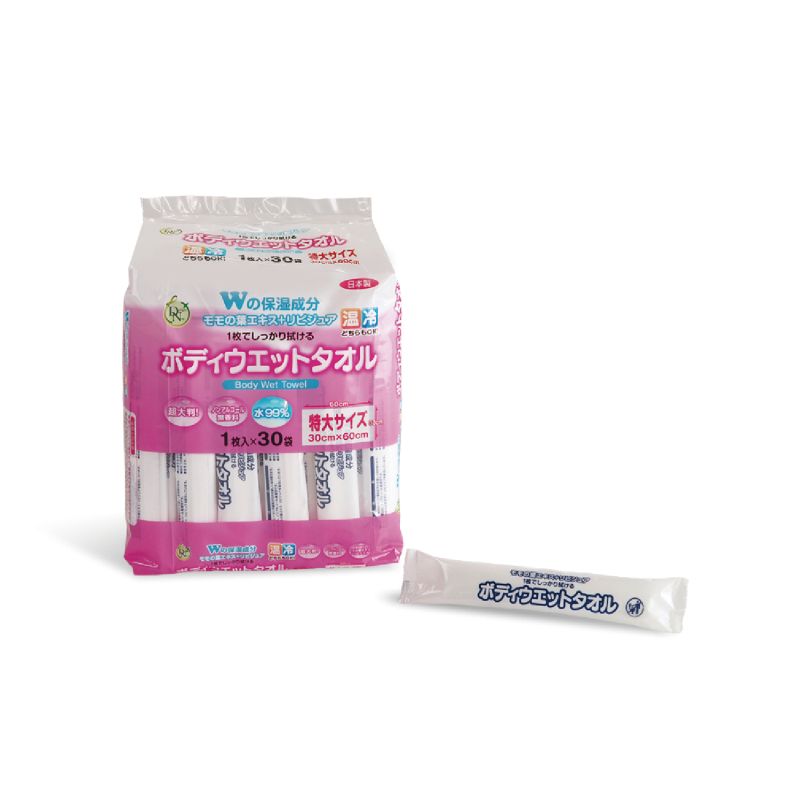 ボディウェットタオル　12×30本