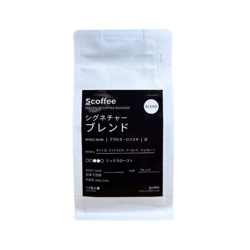 Scoffeeシグネチャーブレンド 焙煎豆 100g