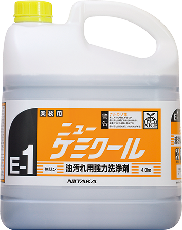 強力油汚れ用洗剤　ニューケミクール4K(E－1)