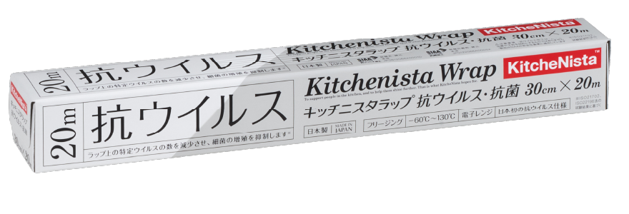 キッチニスタラップ  抗ウィルス・抗菌  30cm×20m  BOX